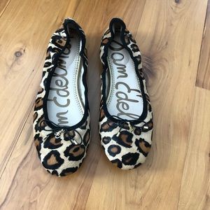 Sam Edelman Leopard Hair Felicia Flat